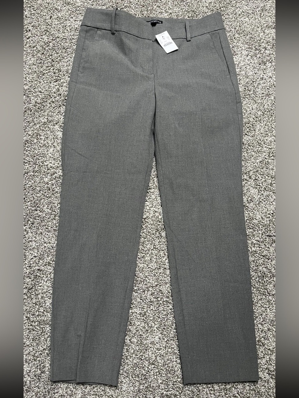 J.Crew Mercantile Gray Dress Pants Women's Size 10 Career Office NWT